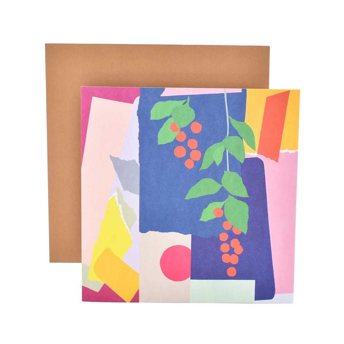 Hallmark Gallery Blank Card by Leah Bartholomew - Grapes