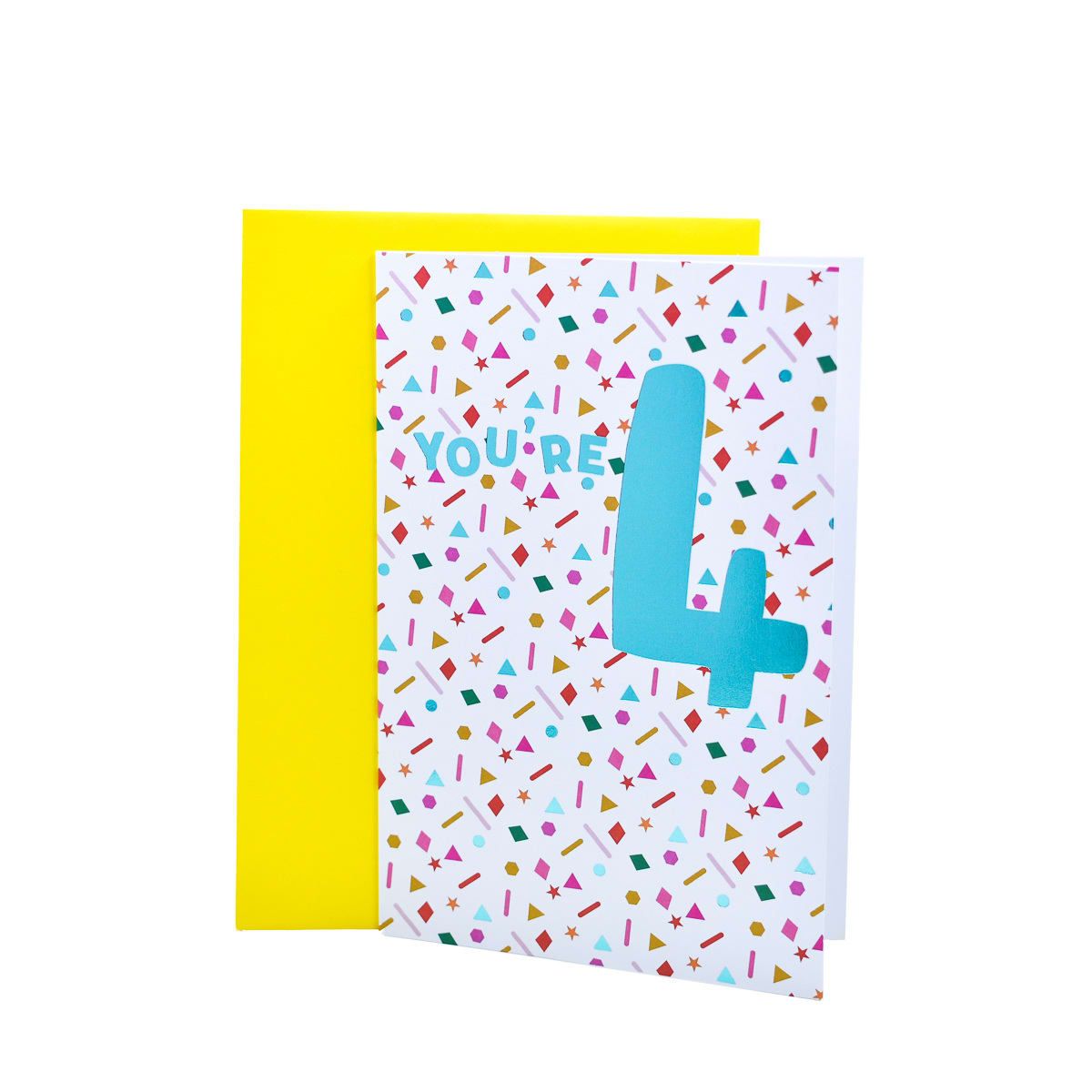 Hallmark Birthday Card - Age 4