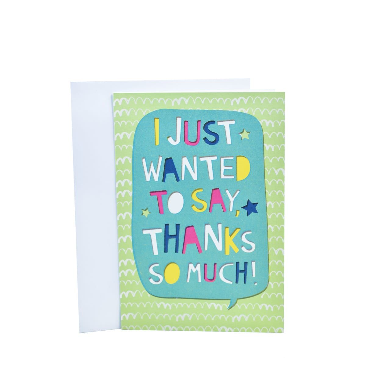 Hallmark Thank You Card - Star