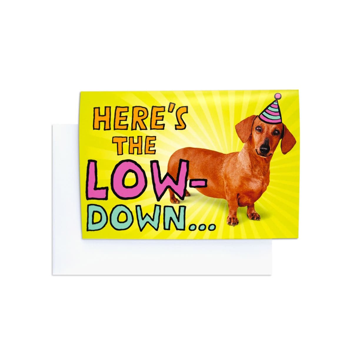 Hallmark Interactive Birthday Card - Atomic Dachshund Dog
