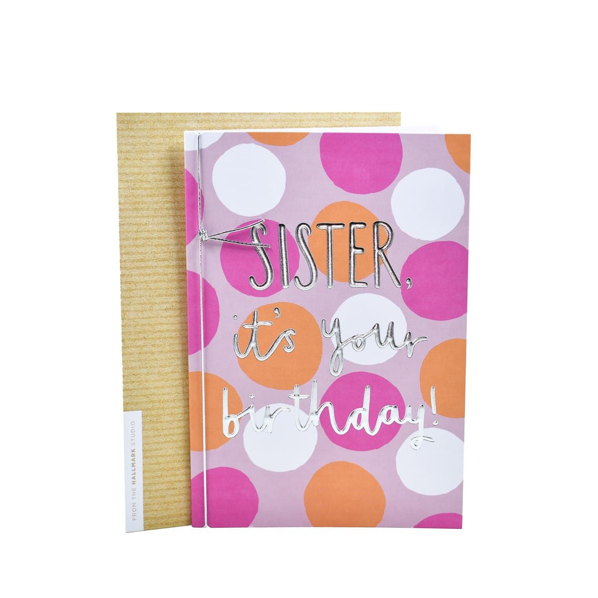 Hallmark Birthday Card for Sister - Spotty