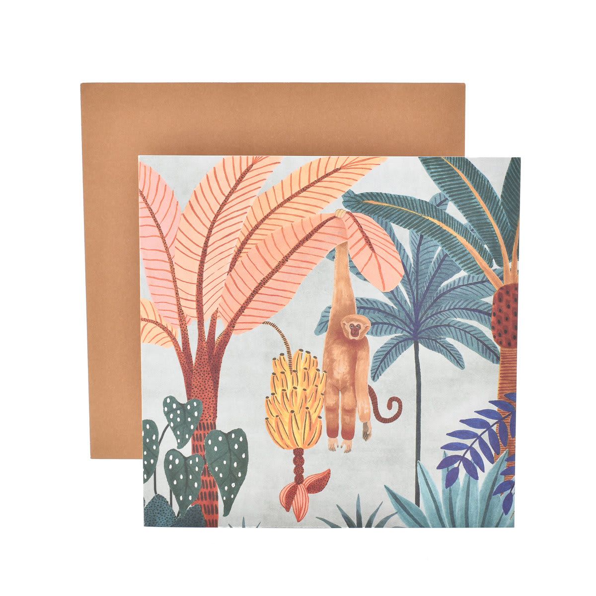 Hallmark Gallery Blank Card by Karina Jambrak - Monkey