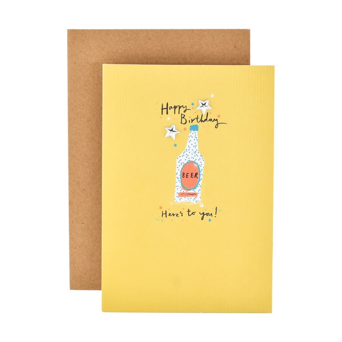 Hallmark Birthday Card - Beers & Cheers