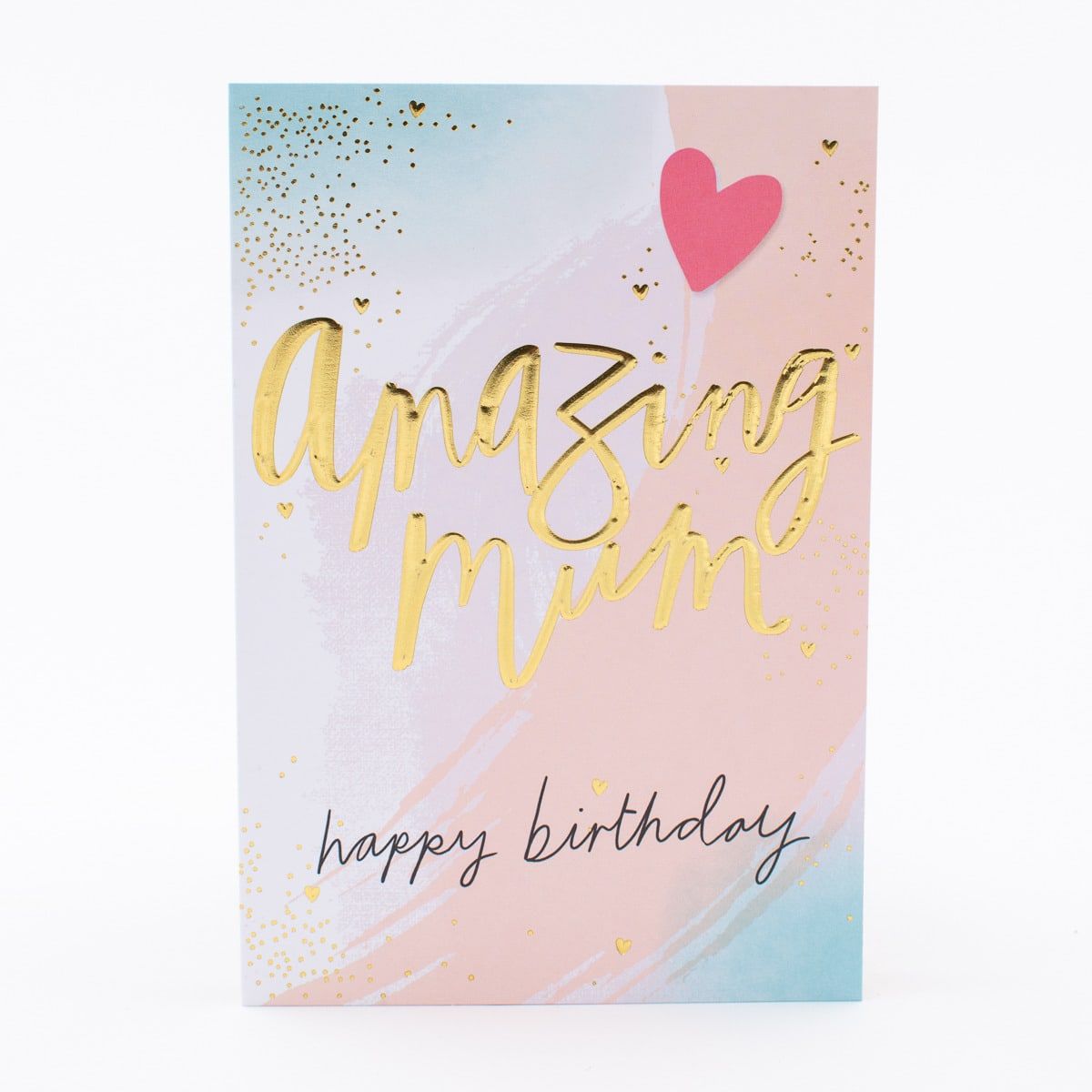 Hallmark Birthday Card for Mum - Colourful Paint Strokes