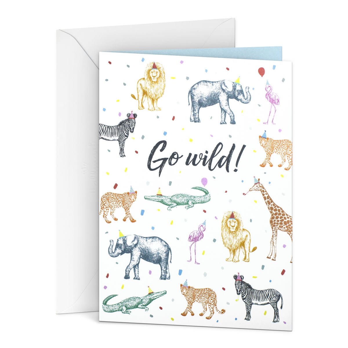Hallmark Birthday Card - Go Wild