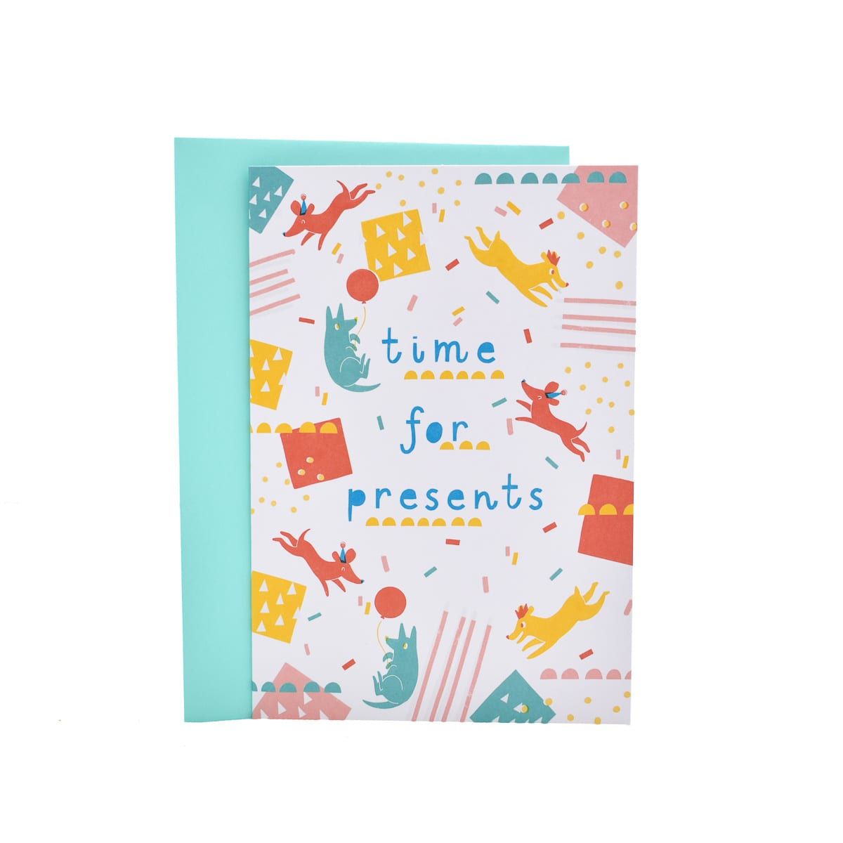 Hallmark Birthday Card - Present Time