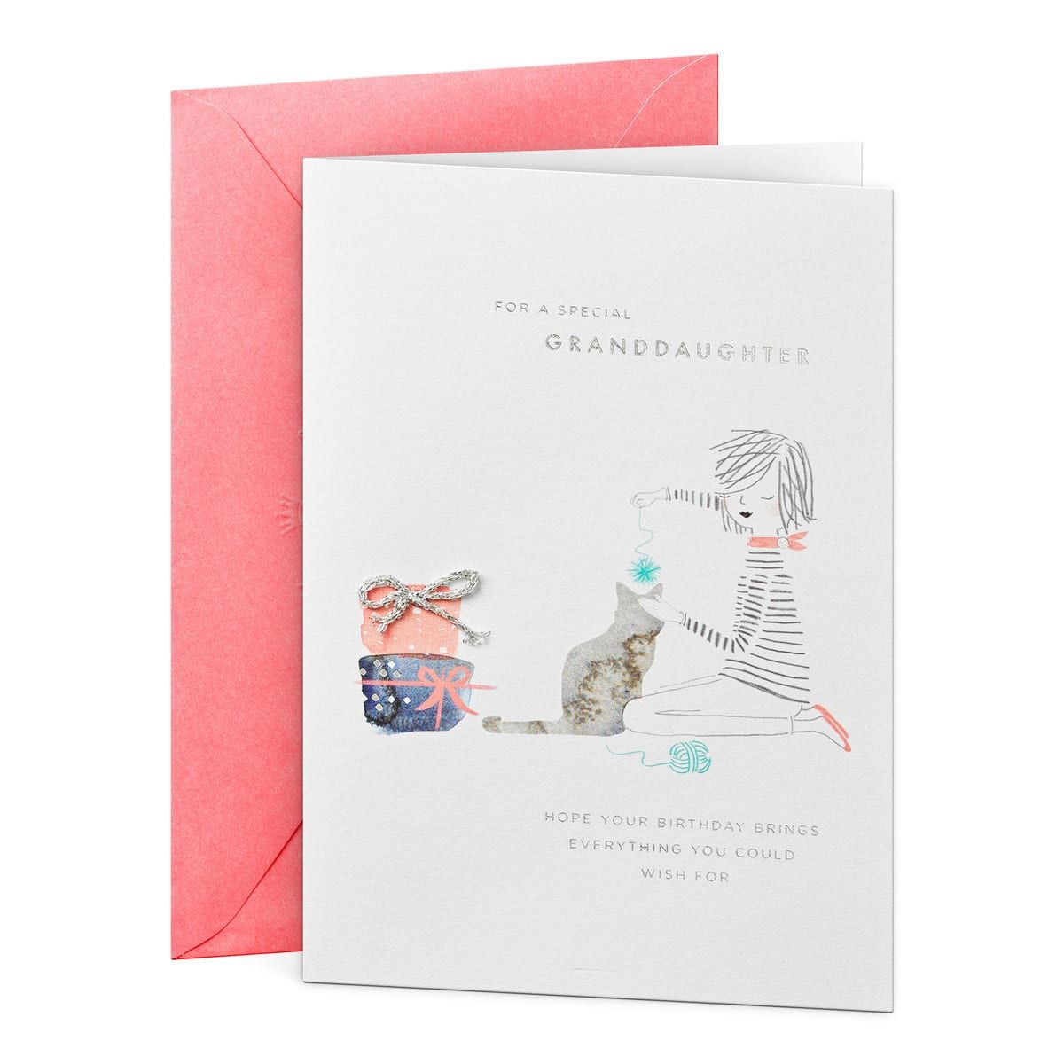 Hallmark Birthday Card For Granddaughter - Sweet Play