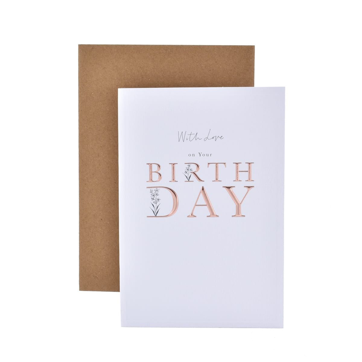 Hallmark Birthday Card - With Love