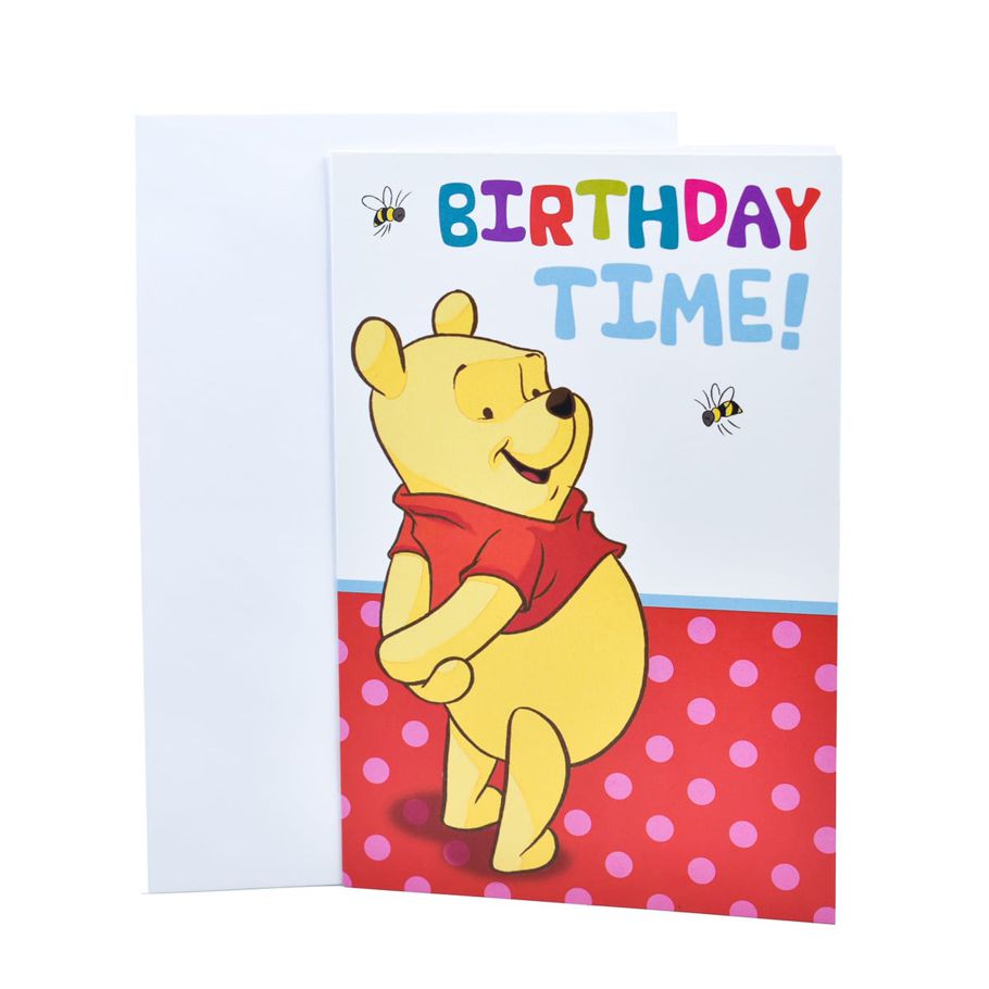Hallmark Birthday Card - Winnie the Pooh