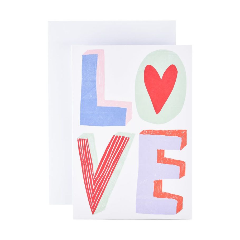 Hallmark Valentine's Day Card - LOVE