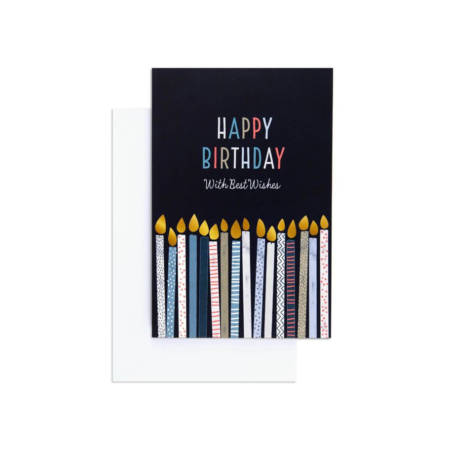 Hallmark Birthday Card by Creative Publishing - Candles