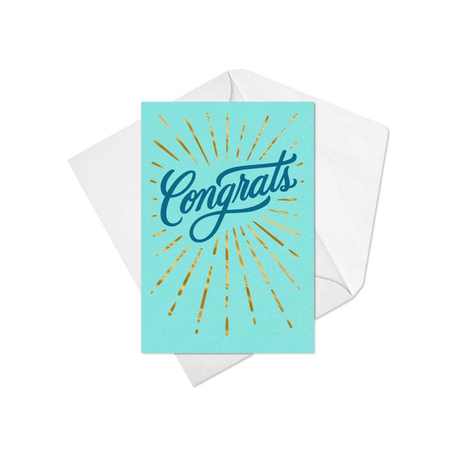 Hallmark You Deserve This Moment Video Greeting Congratulations Card