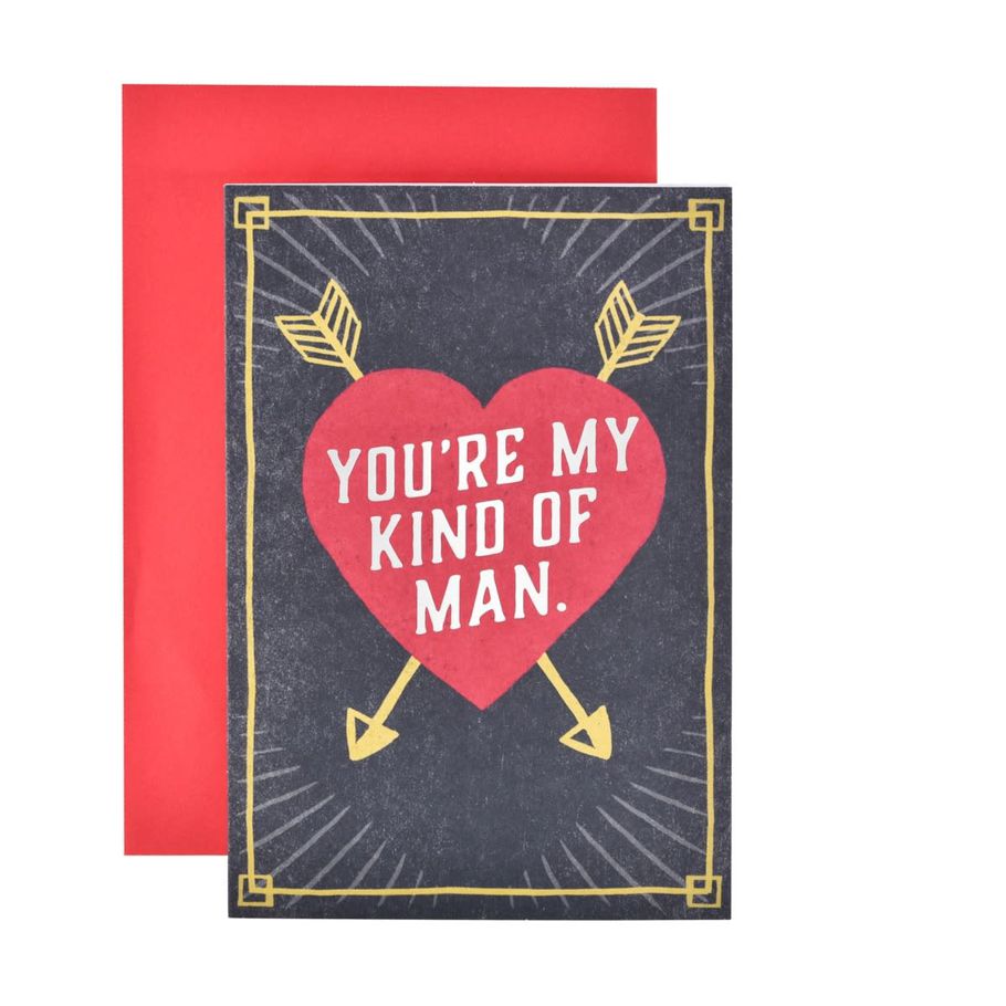 Hallmark Valentine's Day Card For Husband - My Kind Of Man