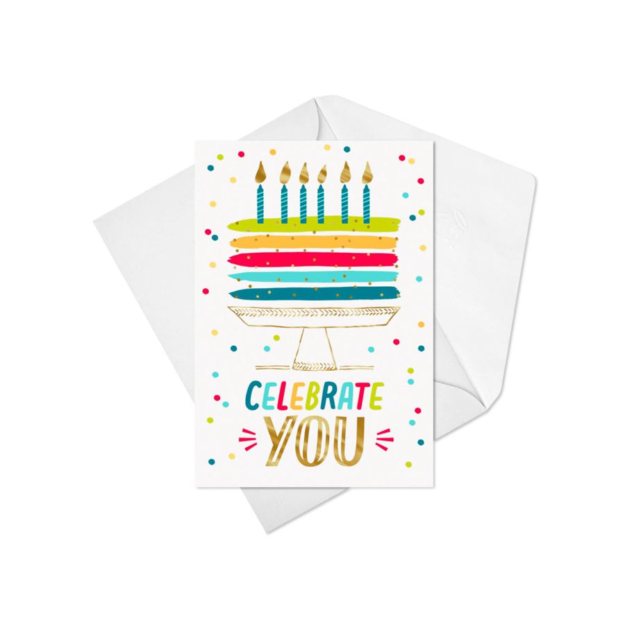 Hallmark Celebrate You Cake Video Greeting Birthday Card