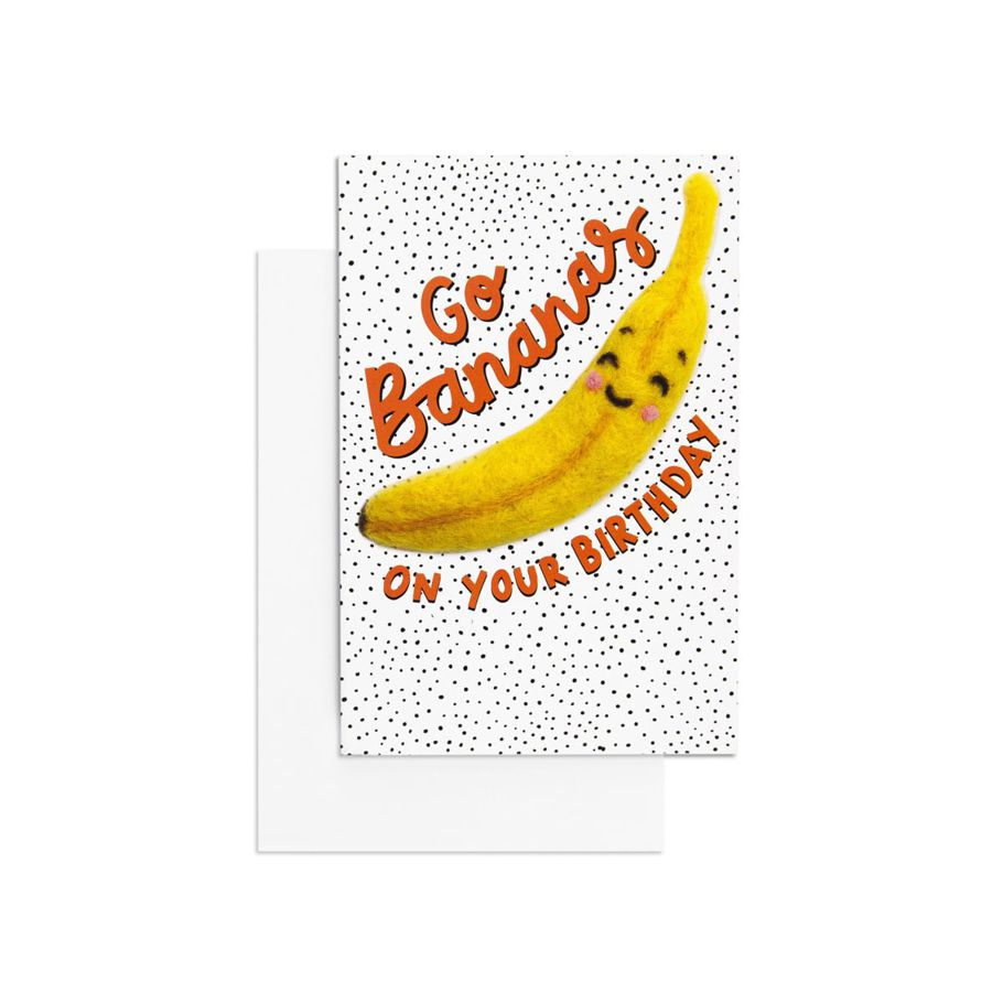 Hallmark Birthday Card by Creative Publishing - Banana