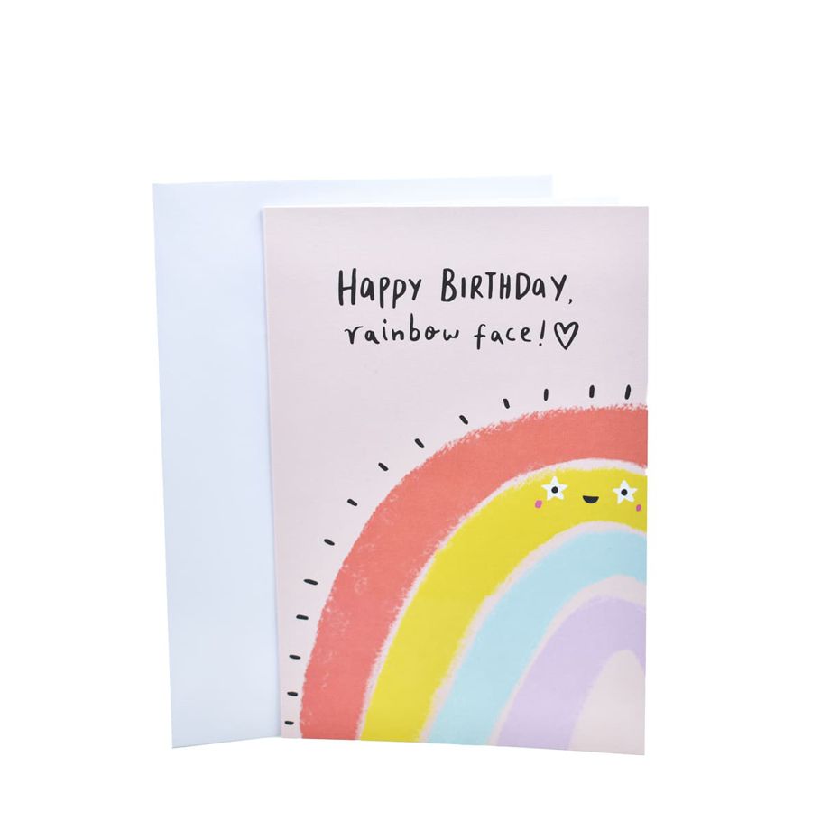 Hallmark Birthday Card - Rainbow