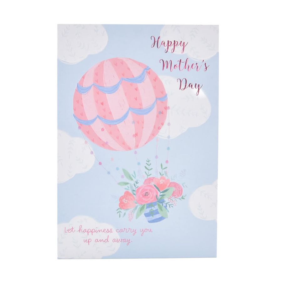 Hallmark Mother's Day Card - Hot Air Balloon
