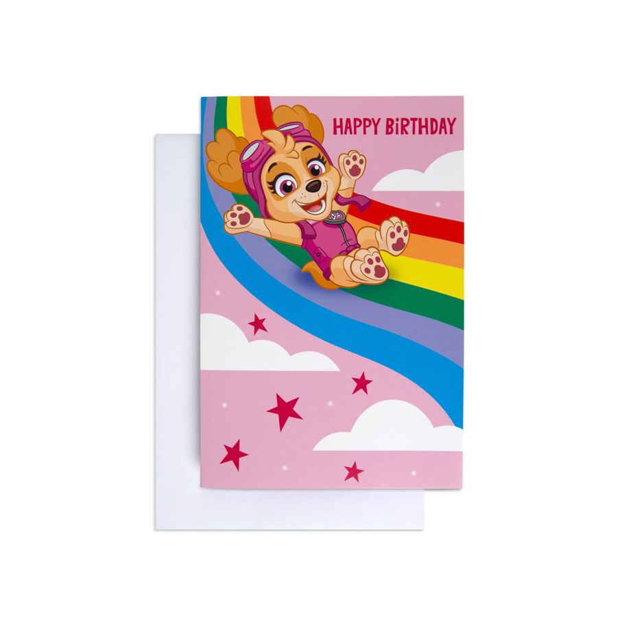 Hallmark Nickelodeon Paw Patrol Interactive Birthday Card - Free Spirit, Kind Heart