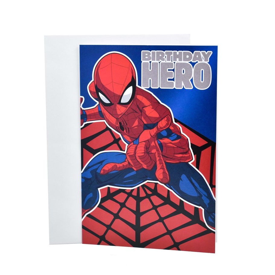 Hallmark Birthday Card - Marvel Spiderman