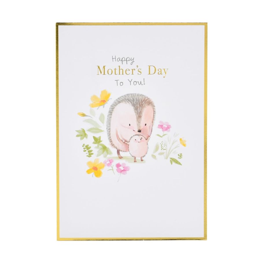 Hallmark Mother's Day Card - Hedgehogs