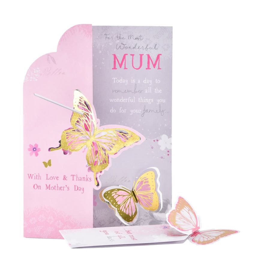 Hallmark Mother's Day Card - Bookmark Keepsake