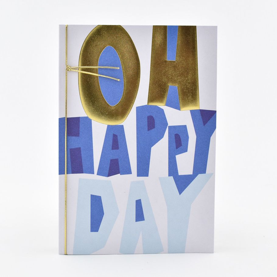 Hallmark Birthday Card - Oh Happy Day