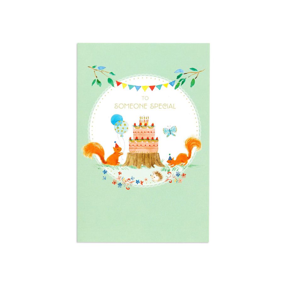 Hallmark Birthday Card by Creative Publishing - Woodland Animals