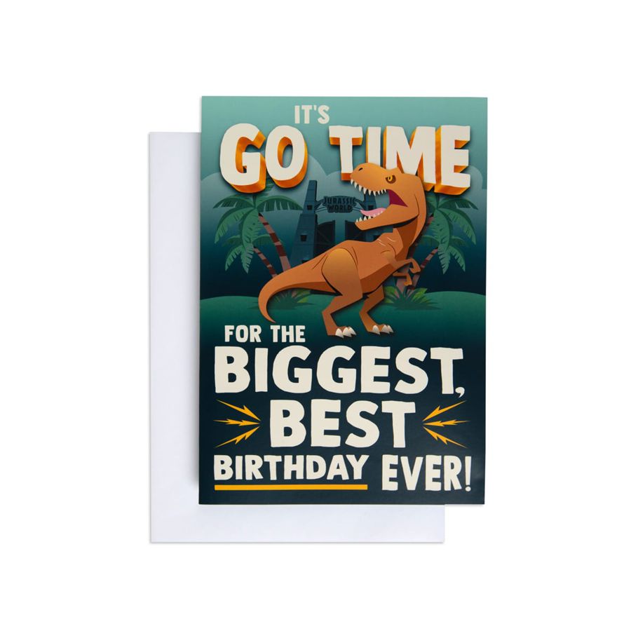Hallmark Interactive Birthday Card - Jurassic World