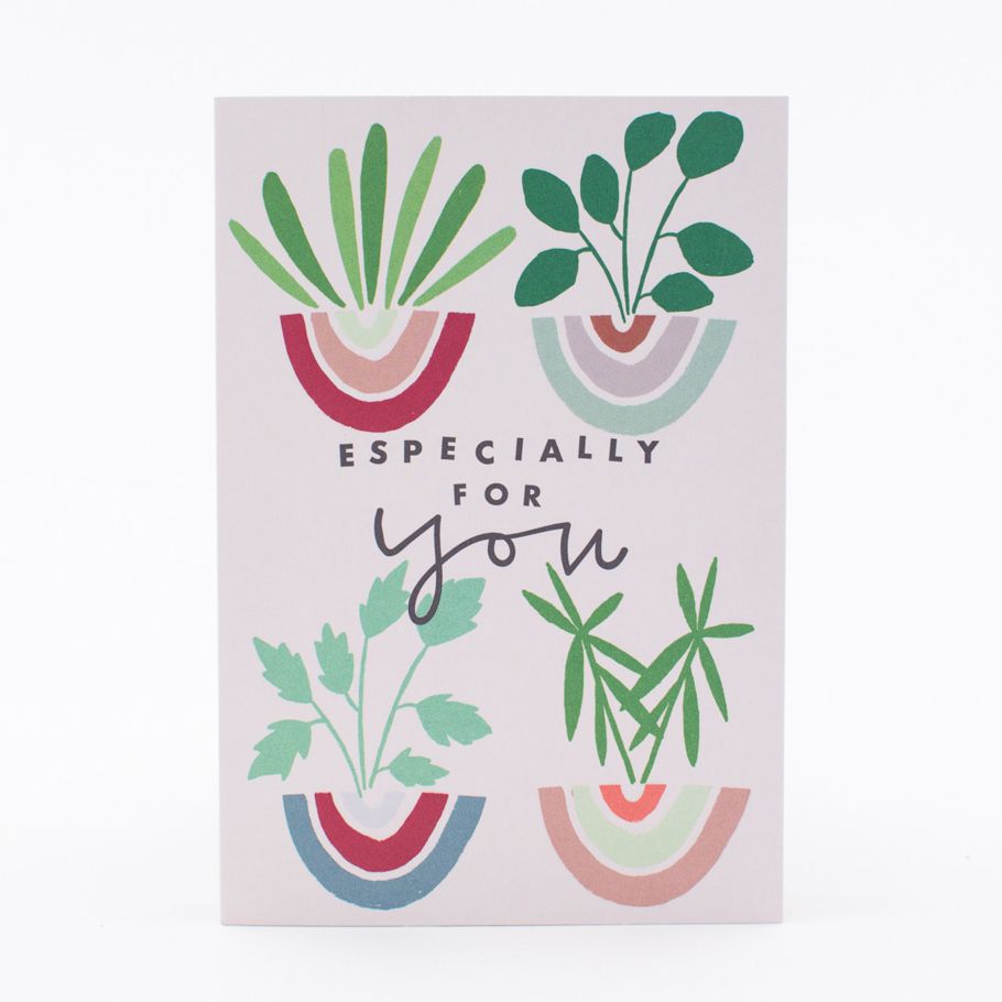 Hallmark Birthday Card - Plants