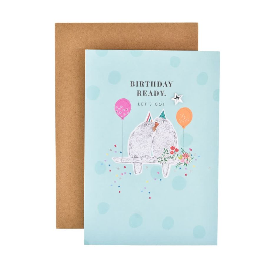 Hallmark Birthday Card - Birthday Birds