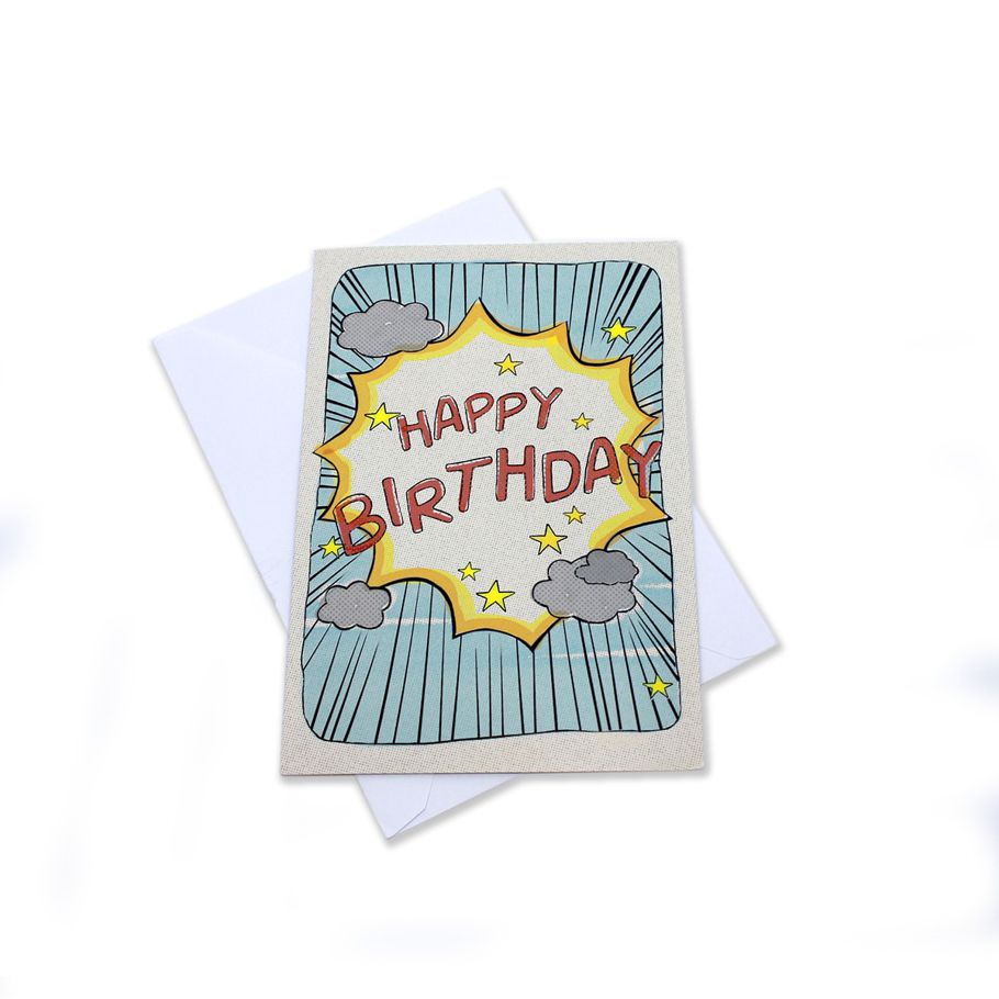 Hallmark Birthday Card - Super Wishes