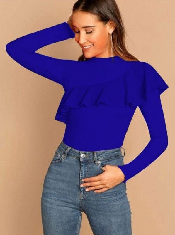 Women Blue Top