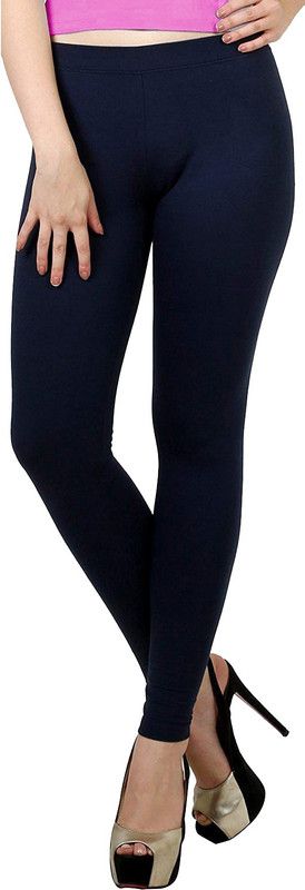 SK NAREN Churidar Western Wear Legging  (Black, Solid)