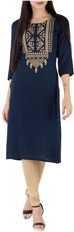 Unstitched Crepe Kurta Fabric Embroidered