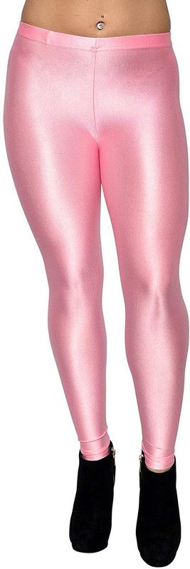 Homeshop Churidar Western Wear Legging  (Pink, Solid)