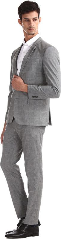 Men 2 Piece Checkered Suit
