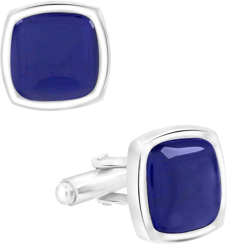 ZIVOM Brass Cufflink  (Blue)
