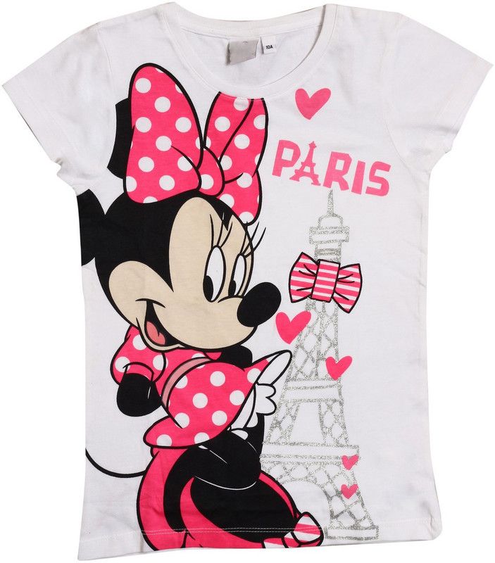 Minnie Baby Girls Cotton Blend Top  (White, Pack of 1)