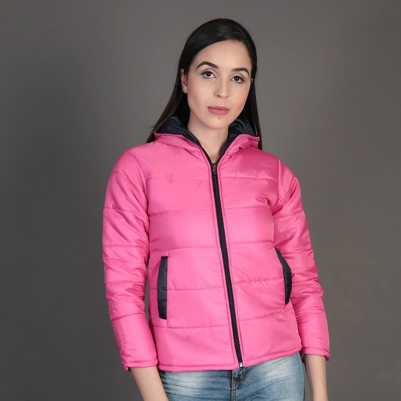 Women Striped Quilted Jacket