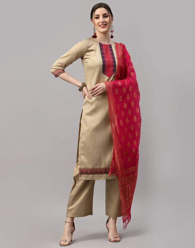Women Poly Silk Kurta and Palazzo Set