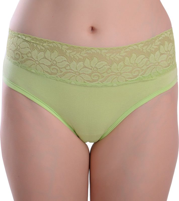 Pack of 2 Women Hipster Light Green, Maroon Panty