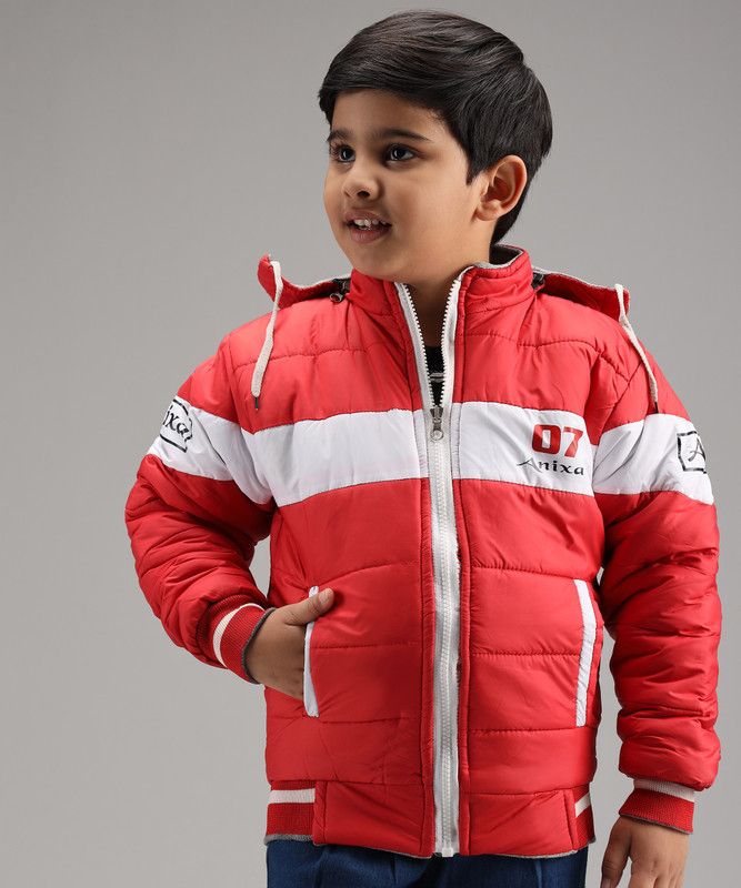 Boys & Girls Striped Bomber Jacket