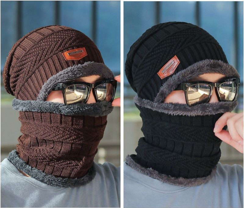 Striped Beanie  (Pack of 4)