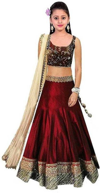 Maxi/Full Length Casual Dress  (Maroon, 3/4 Sleeve)