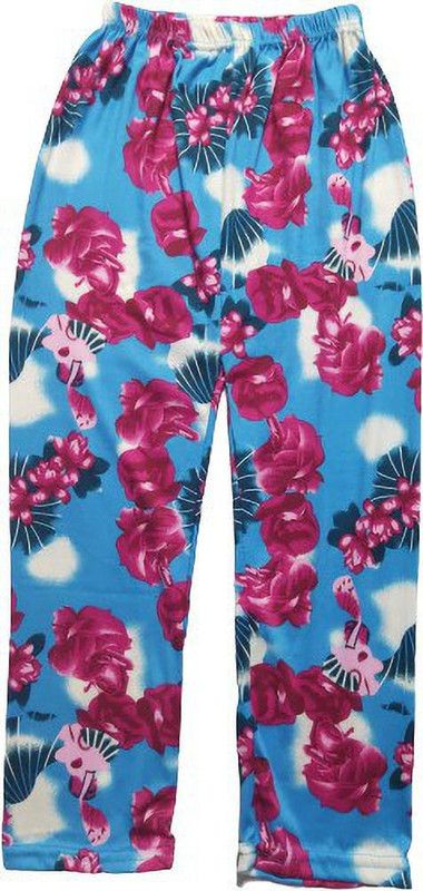 Girls Slim Fit Dark Blue Wool Trousers