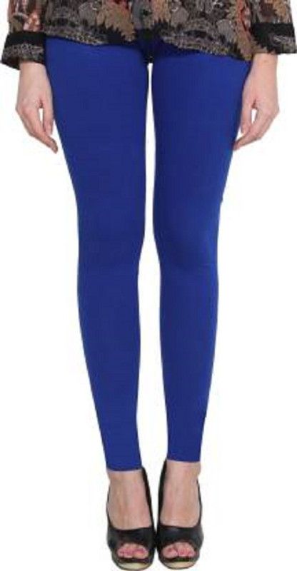 Yash Garments Western Wear Legging  (Blue, Solid)