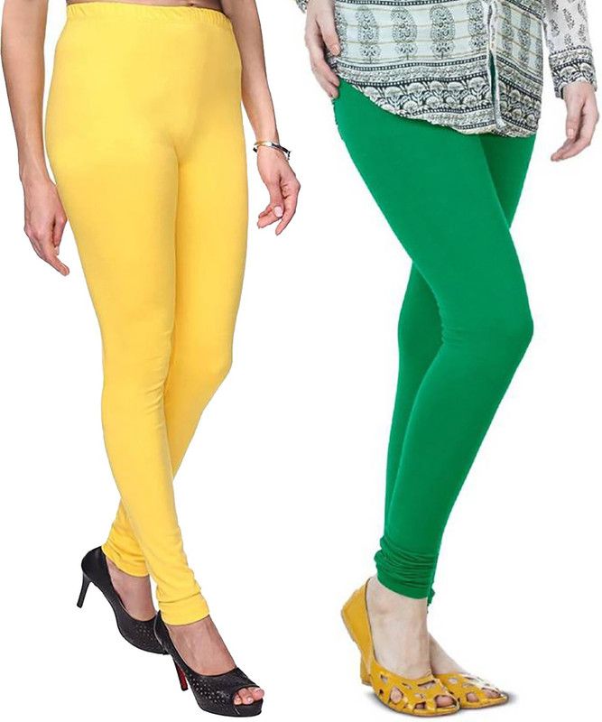 Clarita Churidar Ethnic Wear Legging  (Multicolor, Solid)