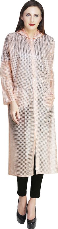 Self Design Women Raincoat