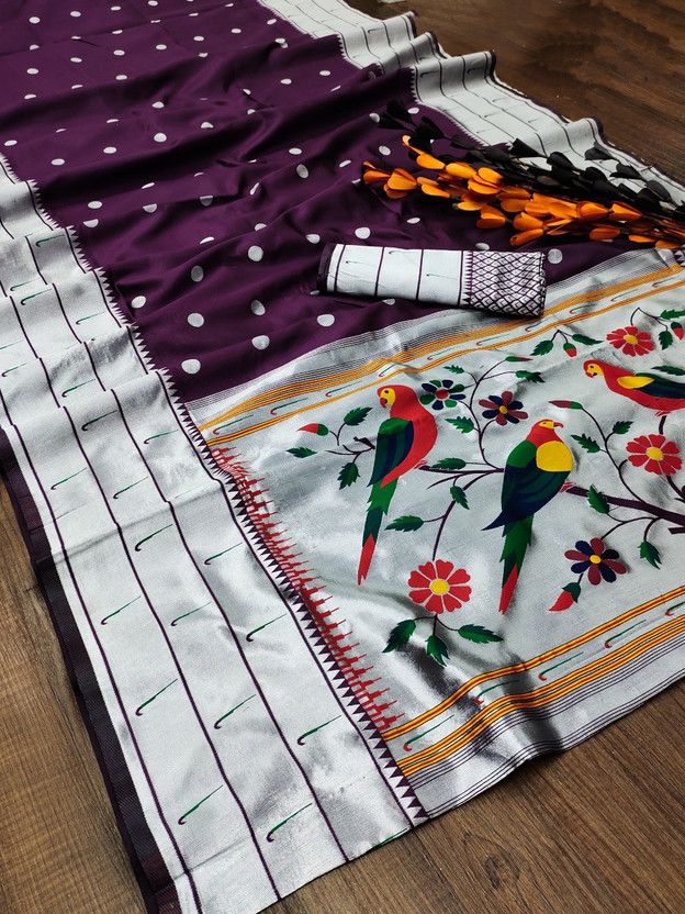 Self Design Arani Pattu Jacquard Saree  (Multicolor)