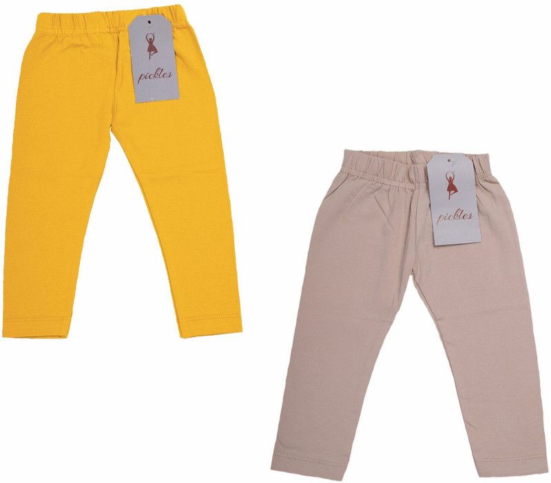 Legging For Baby Girls  (Multicolor Pack of 2)